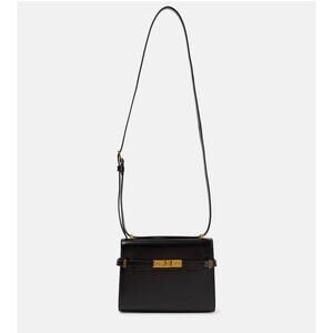 SAINT LAURENT  Manhattan Mini Calfskin Shoulder Bag - Natural Tan